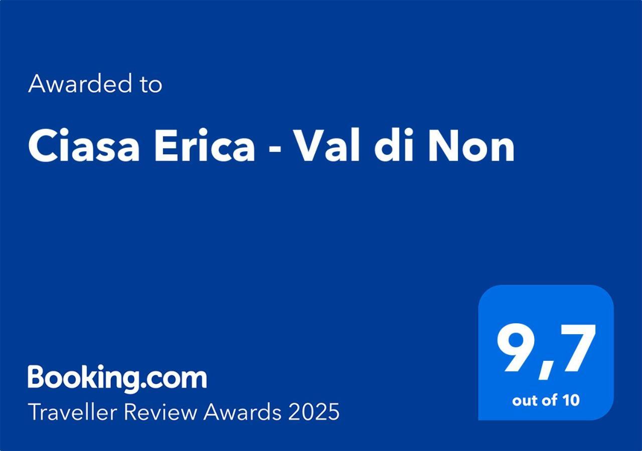 Appartamento Ciasa Erica - Val Di Non Predaia Esterno foto